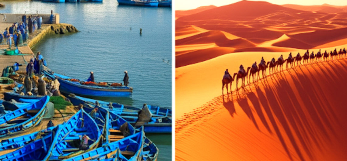 Tour di 8 giorni da Essaouira: Avventura completa tra mare, montagna e deserto 2026